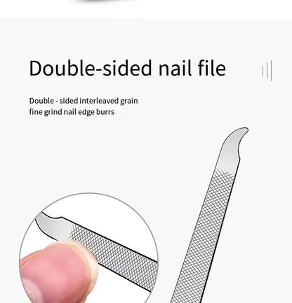 Nail Clippers Set 6 Piece Stainless Steel Manicure Kit