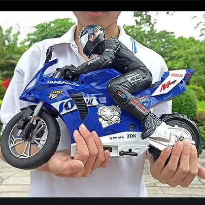 RC Motorcycle Toy 1/10 Self Balancing Drift Stunt Racing Car