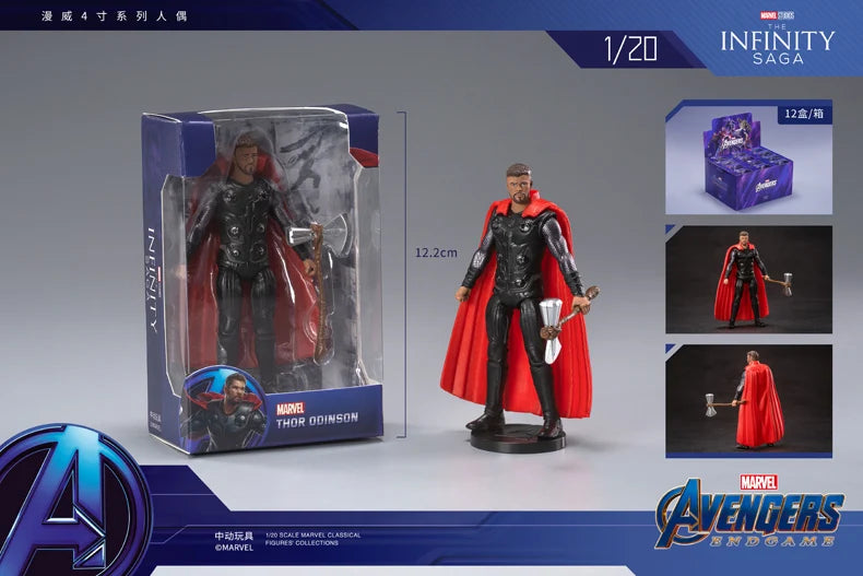 Marvel Avengers Action Figure 10cm Collectible Model