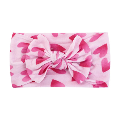 Baby Flower Headband Soft Nylon Newborn Hairband
