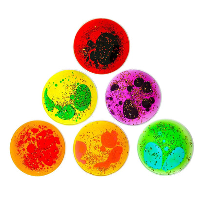 Sensory Gel Liquid Motion Tiles – 6-Piece Set