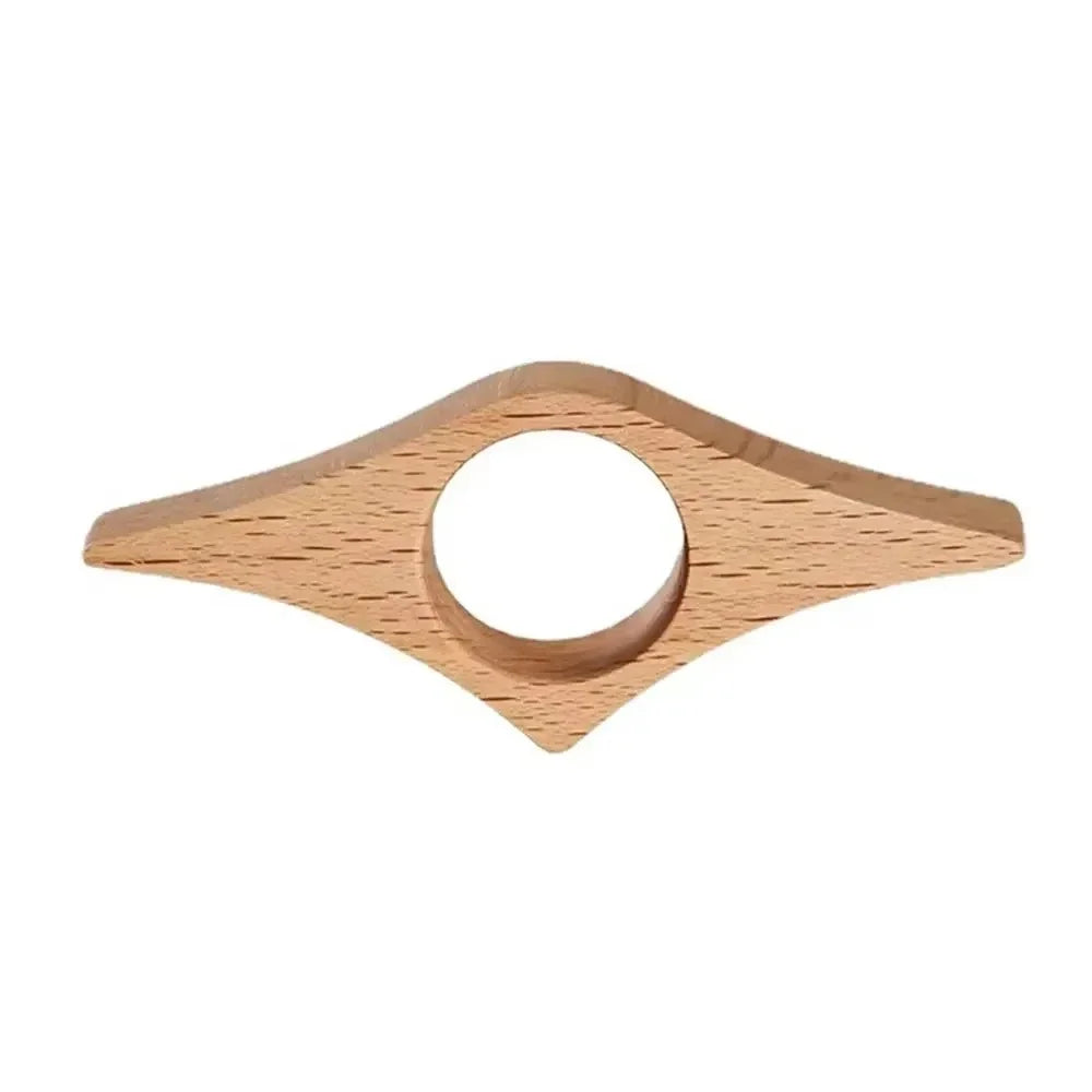 Wooden Thumb Bookmark for One-Hand Reading