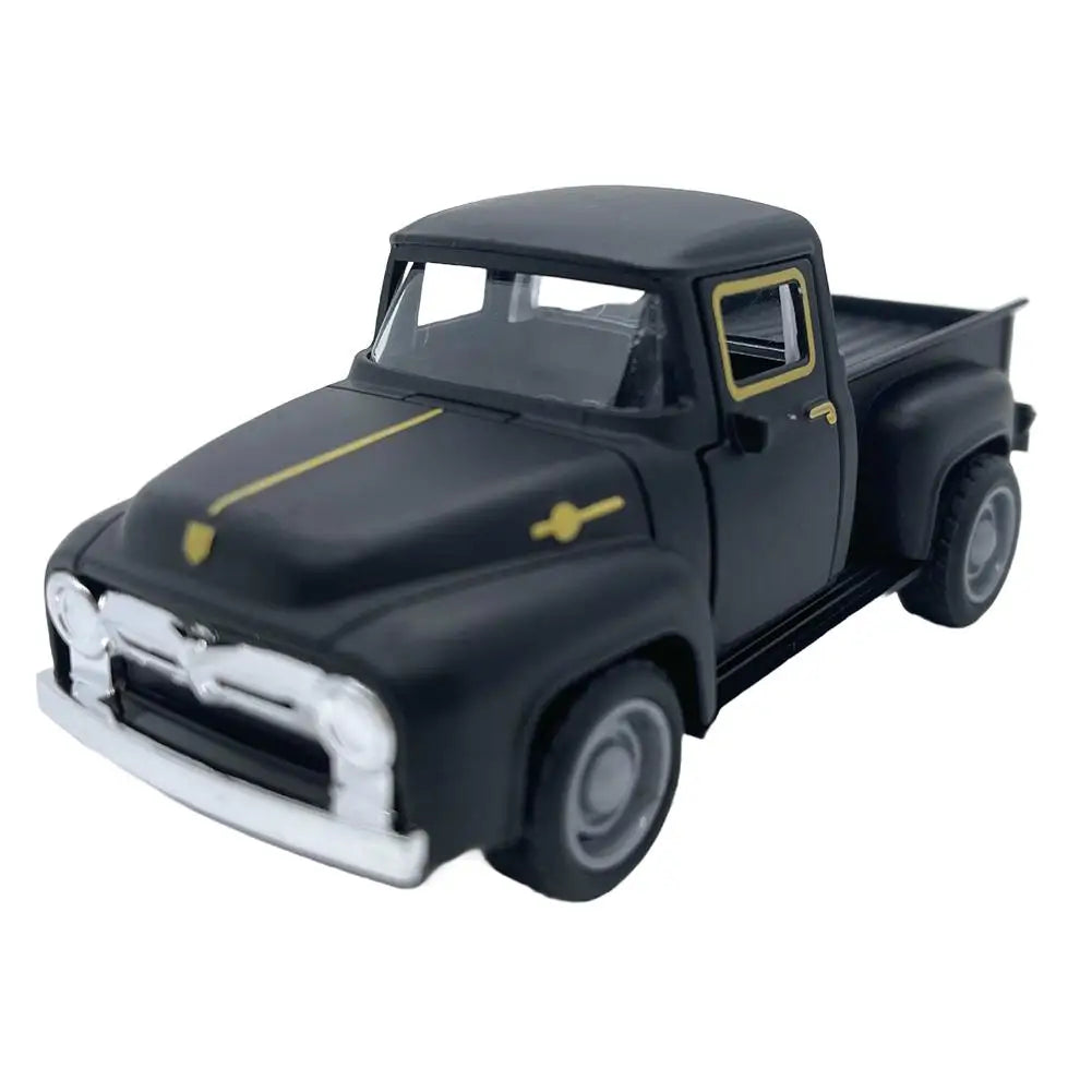 1:32 Red Vintage Metal Truck Model – Diecast Pull-Back Car