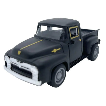 1:32 Red Vintage Metal Truck Model – Diecast Pull-Back Car
