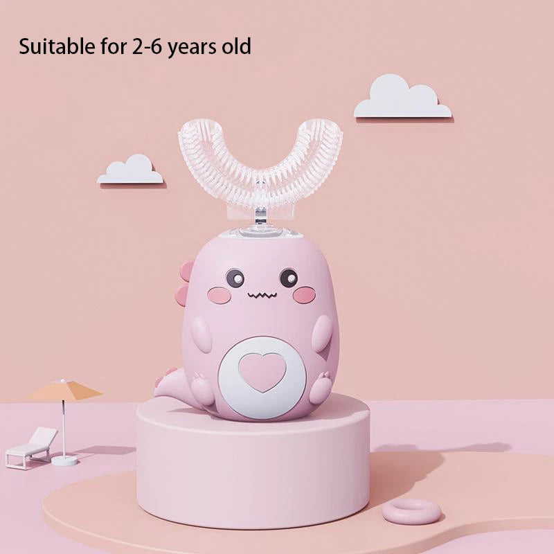 Kids U-Shaped Electric Toothbrush Rechargeable Sonic Brush