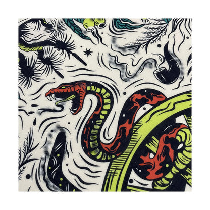Cotton Bandana Scarf Skull Paisley Hip Hop Headband