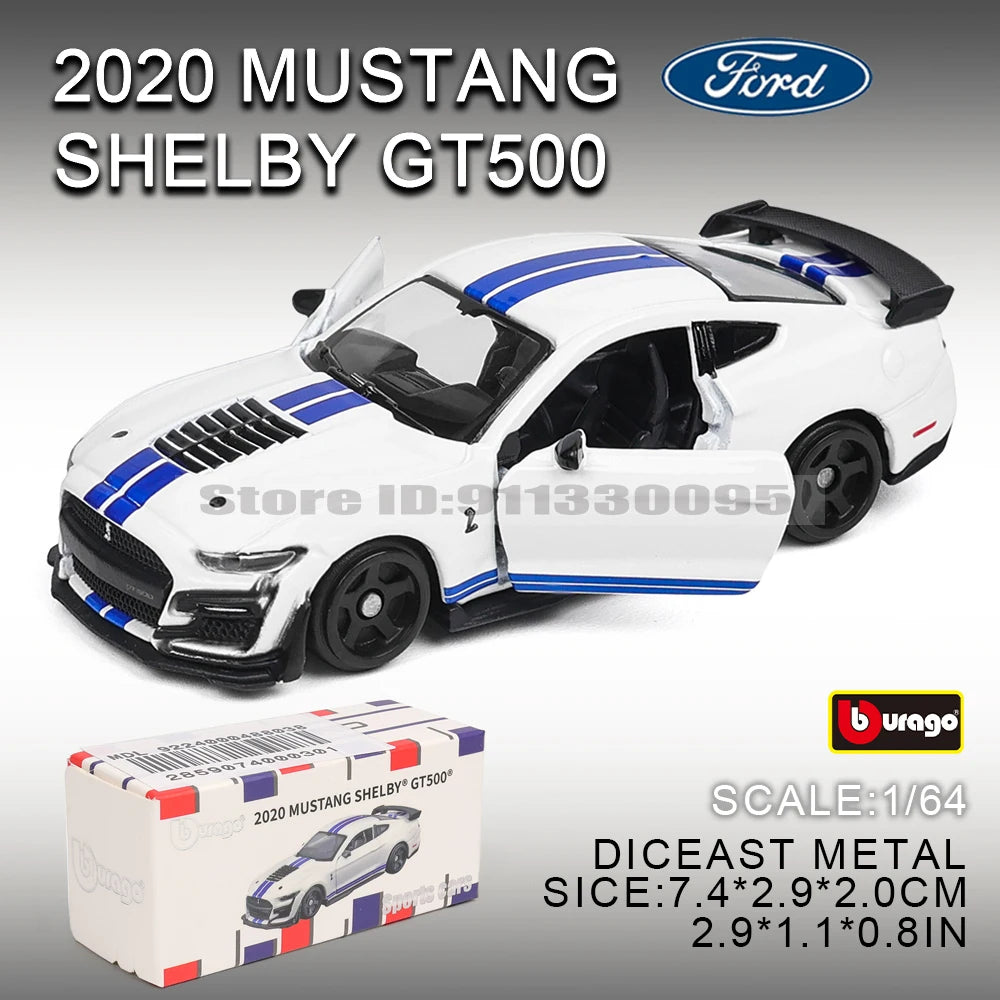 Bburago 1:64 Diecast Sports Car Model Collection