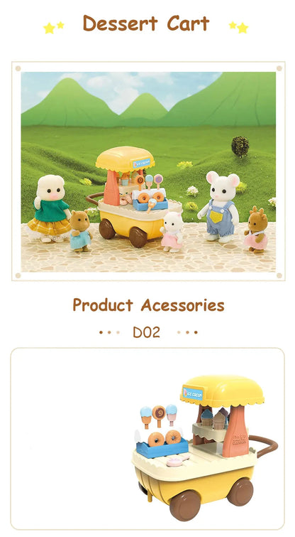 Miniature Dollhouse Furniture 1:12 Pretend Play Accessories