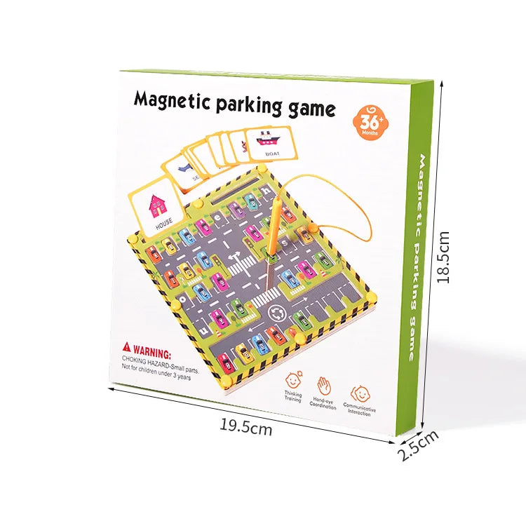 Montessori Magnetic Alphabet Maze Wooden Learning Board