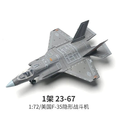 Military Aircraft Building Blocks Fighter Plane Model Construction Toy