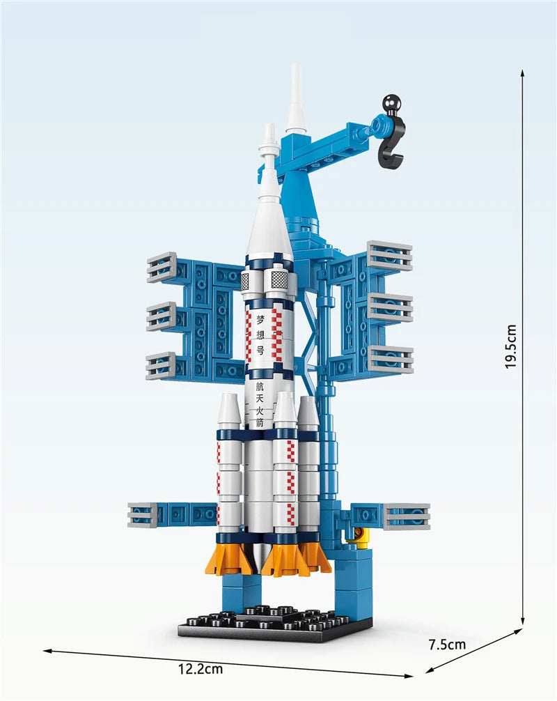 A hands-on building activity for creative play, assembling practice, and space-themed fun.