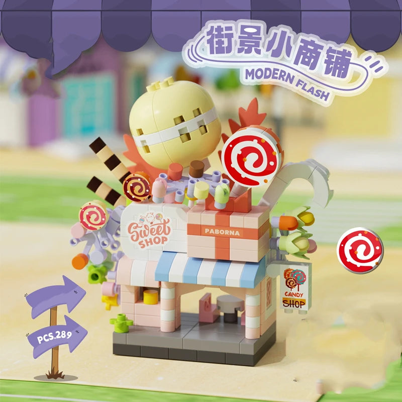 Street View Building Blocks – Mini Shop Set