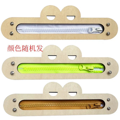 Montessori Busy Board – Wooden Sensory Learning Toy for Kids