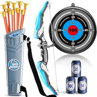 Kids Bow and Arrow Set with LED Lights and Target