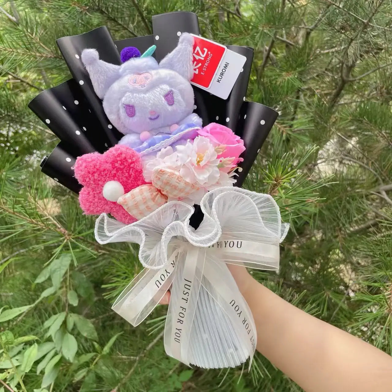 Cartoon Plush Flower Bouquet Graduation & Valentine's Gift
