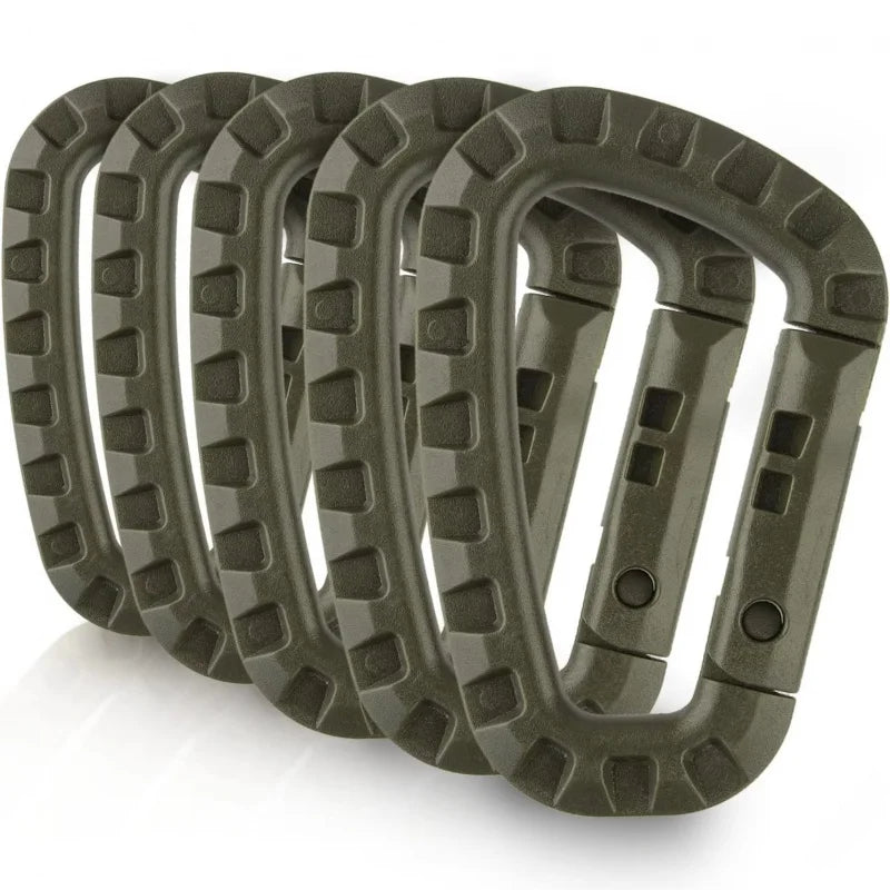 Tactical Carabiner Clip D Ring Backpack Utility Hook