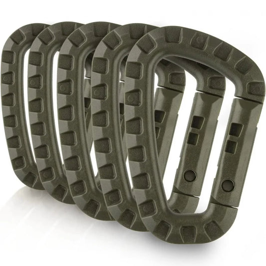 Tactical Carabiner Clip D Ring Backpack Utility Hook