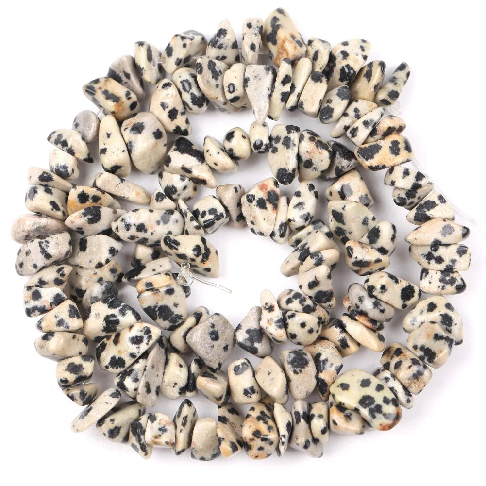 Natural Stone Chip Beads Irregular Gemstone Beads 15 Inch Strand