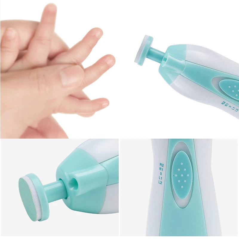 Baby Electric Nail Trimmer Infant Nail Care Set