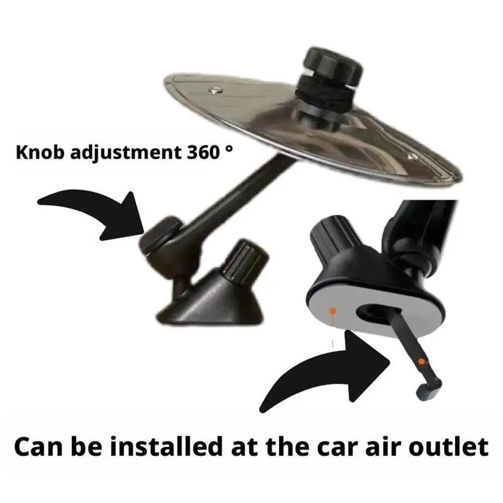 Mini Car Drum Cymbal Vent Decoration Musical Car Interior Accessory