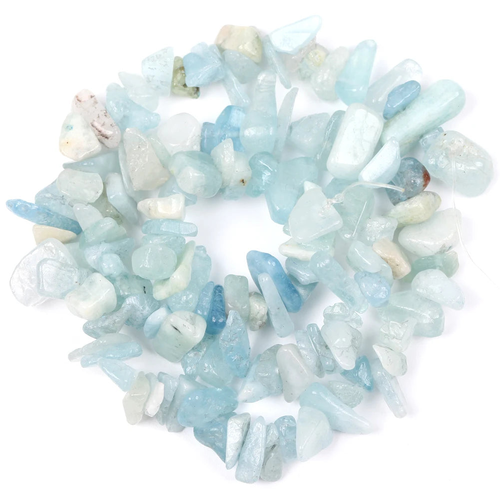 Natural Stone Chip Beads Irregular Gemstone Beads 15 Inch Strand