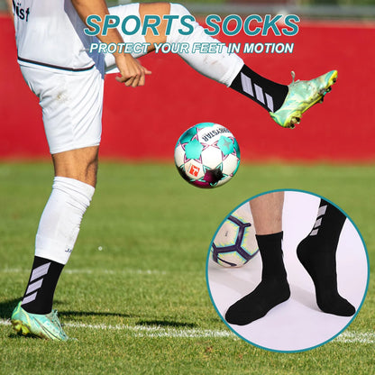 Anti Slip Football Socks Knee High Grip Sports Socks