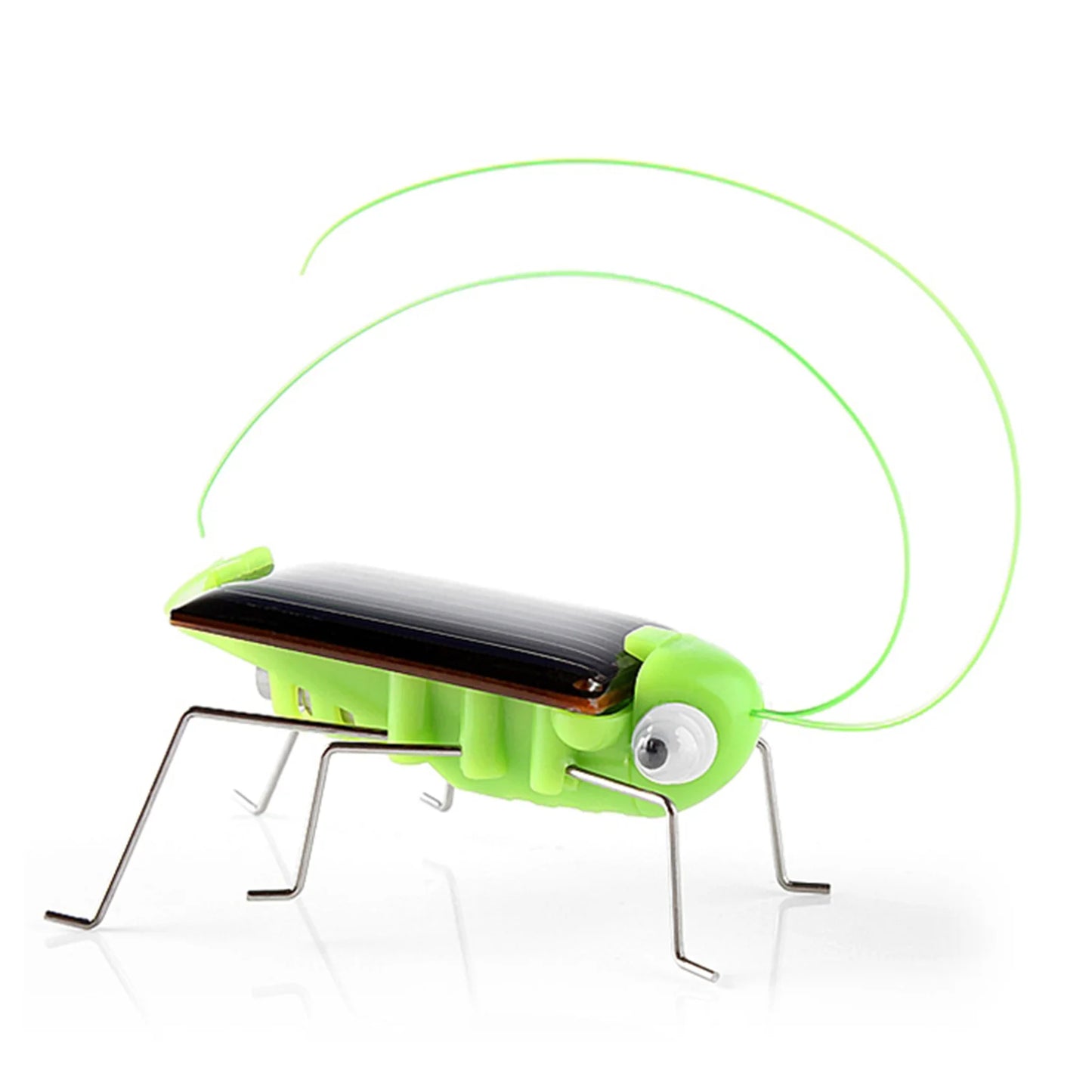 Solar Powered Grasshopper Toy Jumping Science Puzzle for Kids