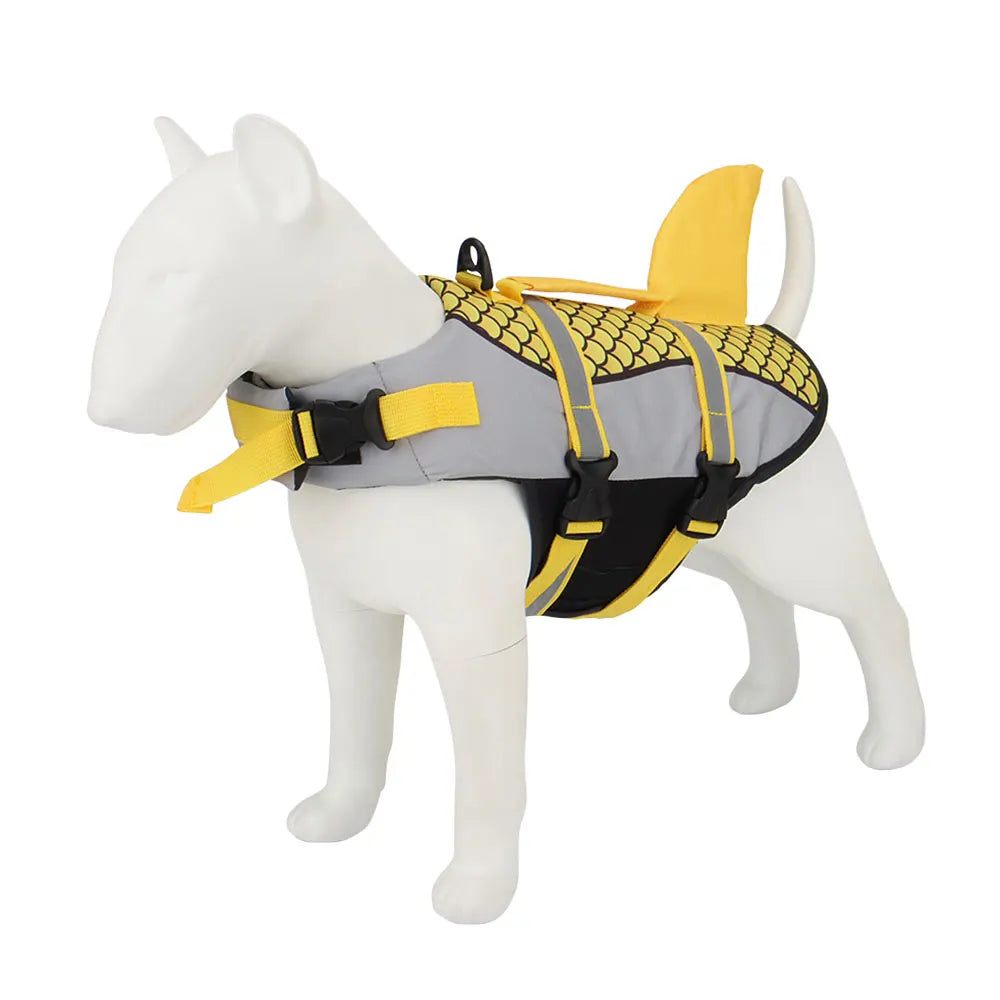 Dog Life Jacket – Shark Style Pet Swimming Vest