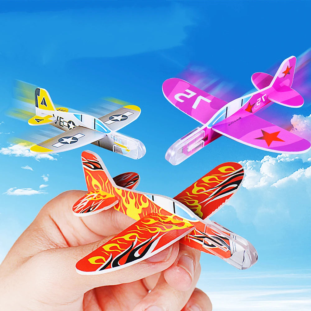 Foam Glider Airplane Toys DIY Party Favor Pack 20-100PCS