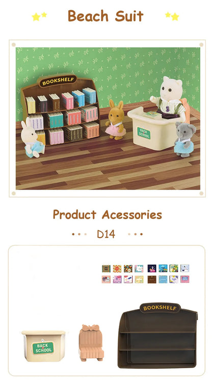 Miniature Dollhouse Furniture 1:12 Pretend Play Accessories