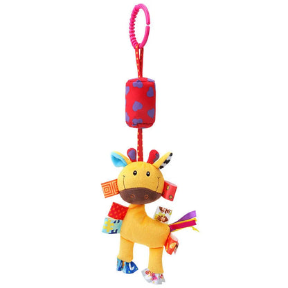 Baby Crib Spiral Toy Plush Stroller & Car Seat Rattle