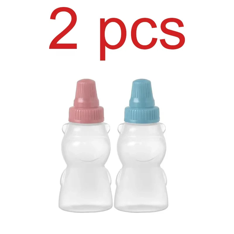 Mini Condiment Squeeze Bottles – Portable Sauce Containers for Lunch Boxes