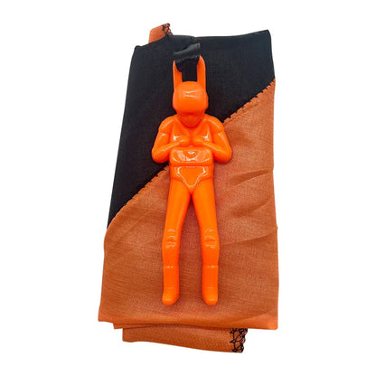 Toy Parachute with Mini Soldier Outdoor Throwing Game