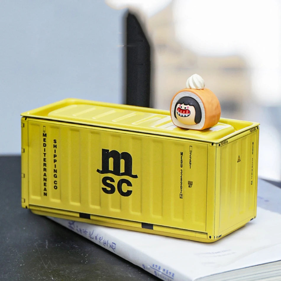 Mini Metal Storage Box Decorative Desktop Organizer