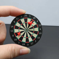 Mini Magnetic Dartboard Fridge Magnet Game with Adhesive