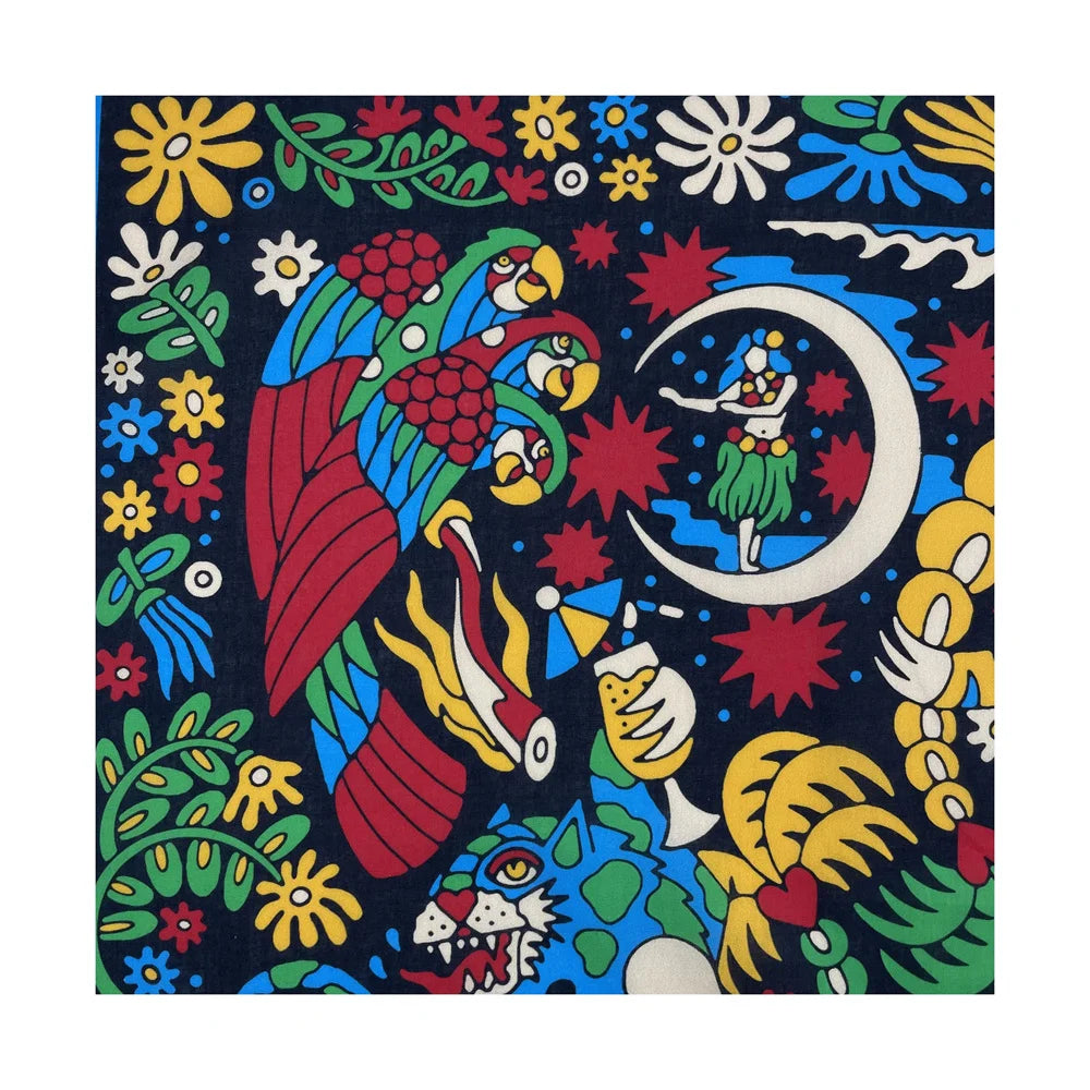 Cotton Bandana Scarf Skull Paisley Hip Hop Headband