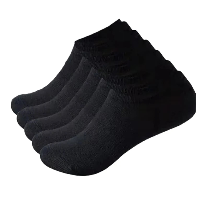 Men's Bamboo Fiber Socks Breathable Crew Sports Socks
