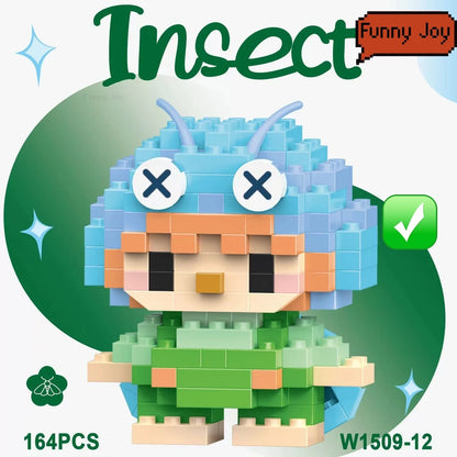 Insect Building Blocks – 3D Animal Model Set