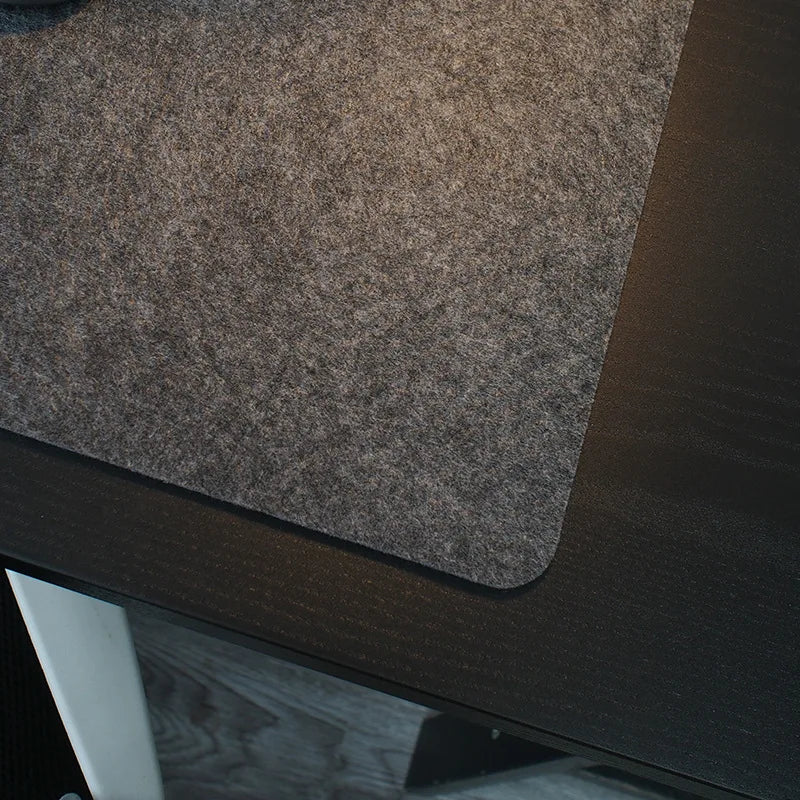 XXL Large Wool Felt Gaming Mouse Pad – Non-Slip Desk Mat for Keyboard & Laptop
