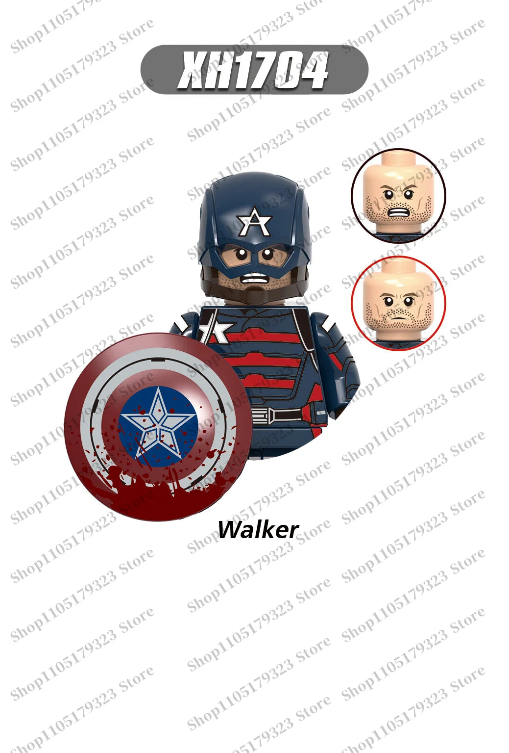 Superhero Building Block Figures Mini Brick Toys