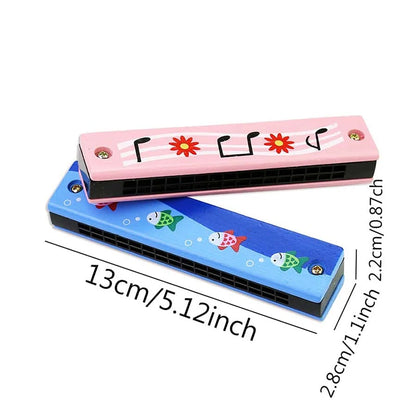 Wooden Harmonica for Kids – Musical Instrument Toy for Early Education