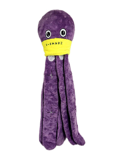 Dog Snuffle Toy – Plush Octopus Puzzle & Slow Feeder