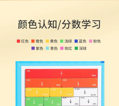 Magnetic Fraction Learning Book for Kids