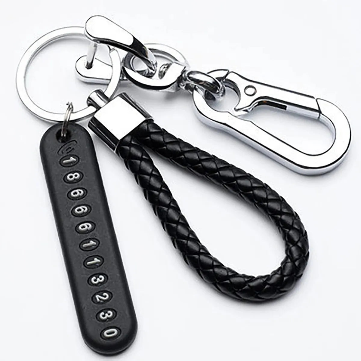 A simple statement accessory for car keys, bags, backpacks, and everyday styling.