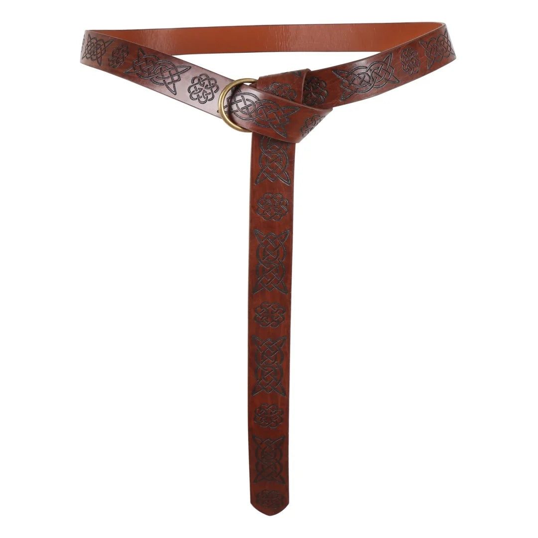 1/3PCS UYEE Medieval Belt Steam Leather Belt  Halloween Cosplay Role-playing Personalized Costume Belt