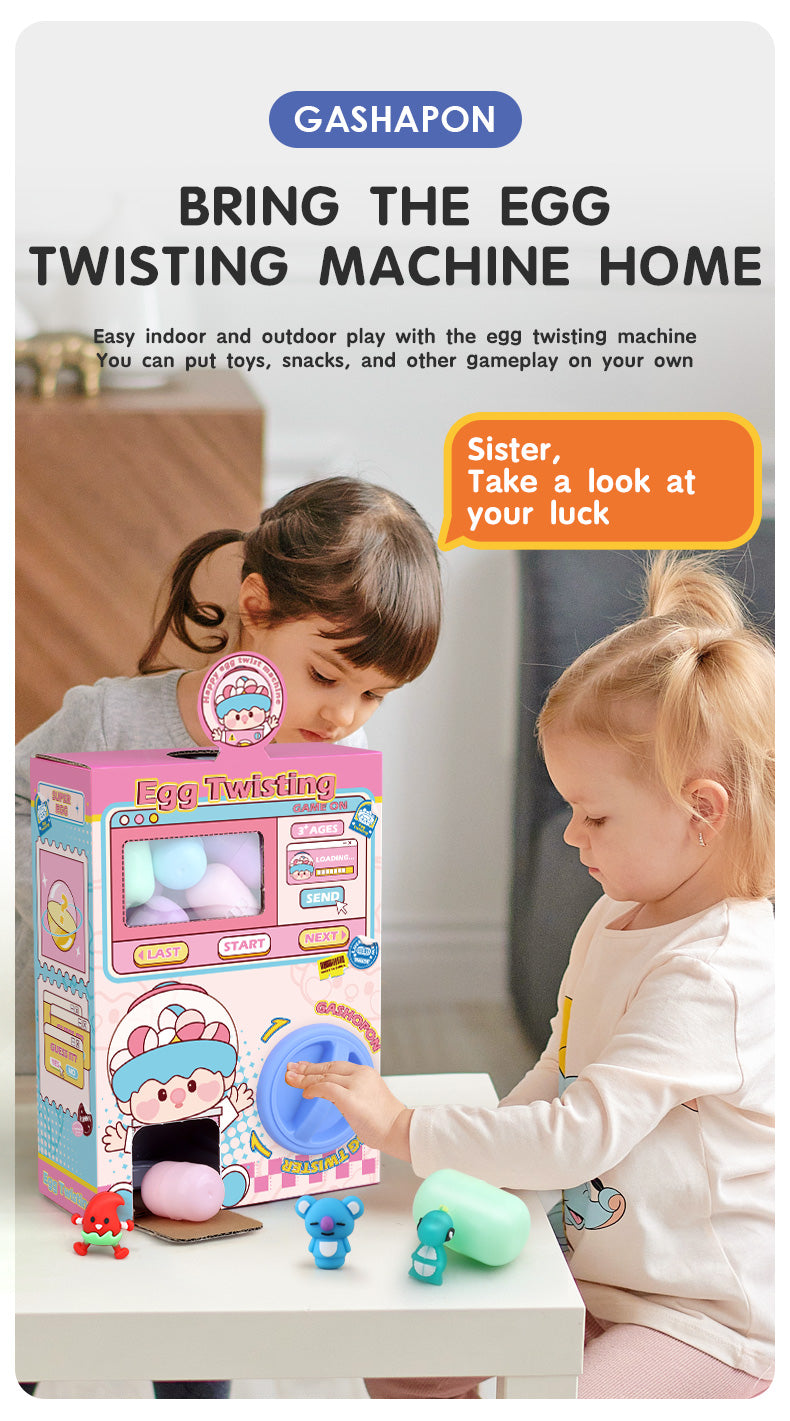 Claw Machine for Kids Mini Capsule Toy Prize Machine