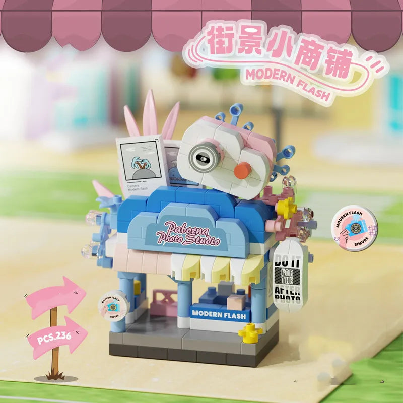 Street View Building Blocks – Mini Shop Set