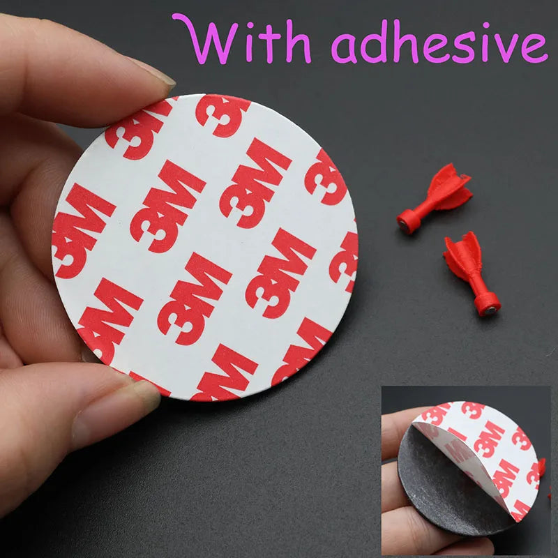 Mini Magnetic Dartboard Fridge Magnet Game with Adhesive