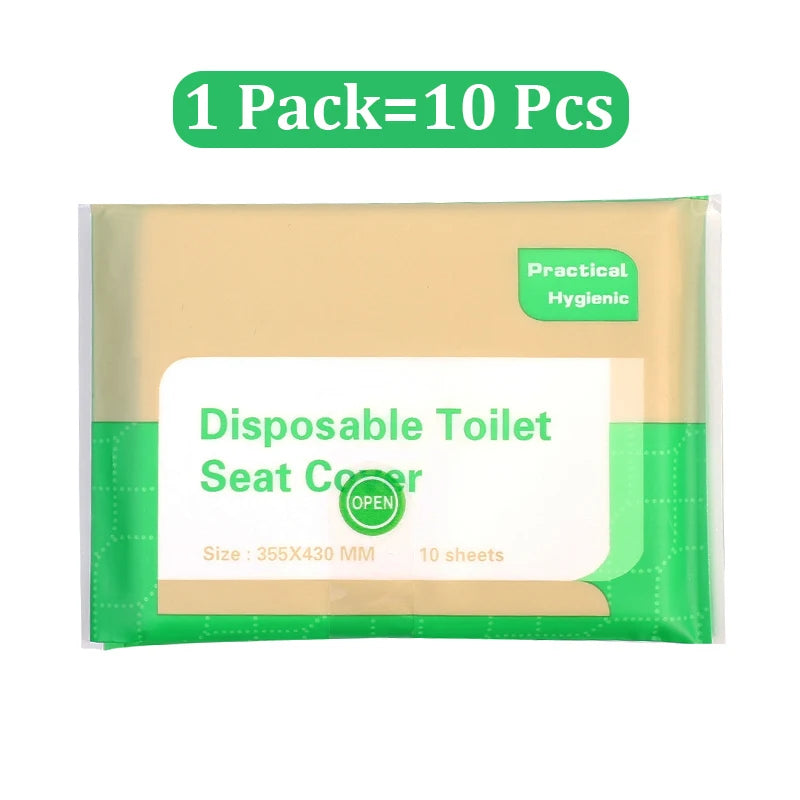 Disposable Toilet Seat Covers Portable Travel Toilet Mats
