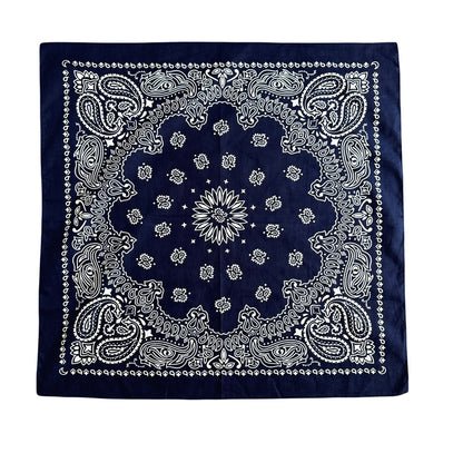 Oversized Paisley Bandana 70cm Cotton Hip Hop Head Scarf